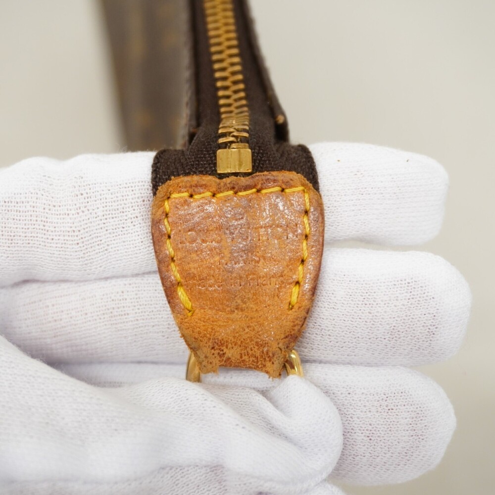 LOUIS VUITTON Brown Monogram Pochette Pouch - Picture 5 of 8